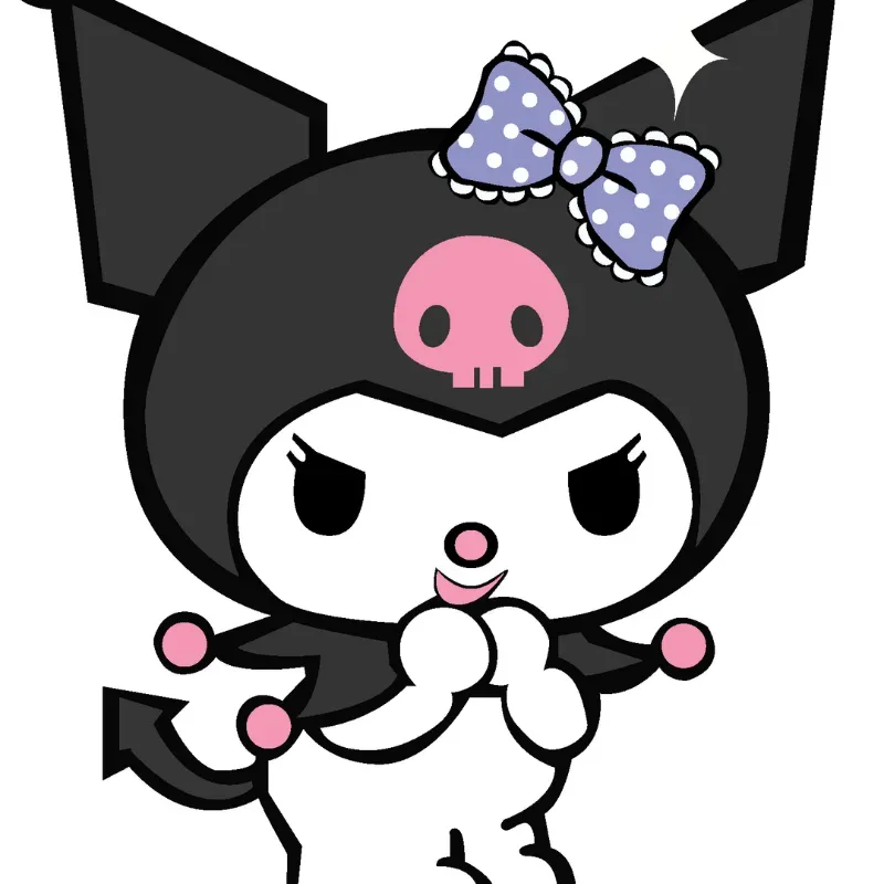 Hình ảnh Kuromi chibi 26