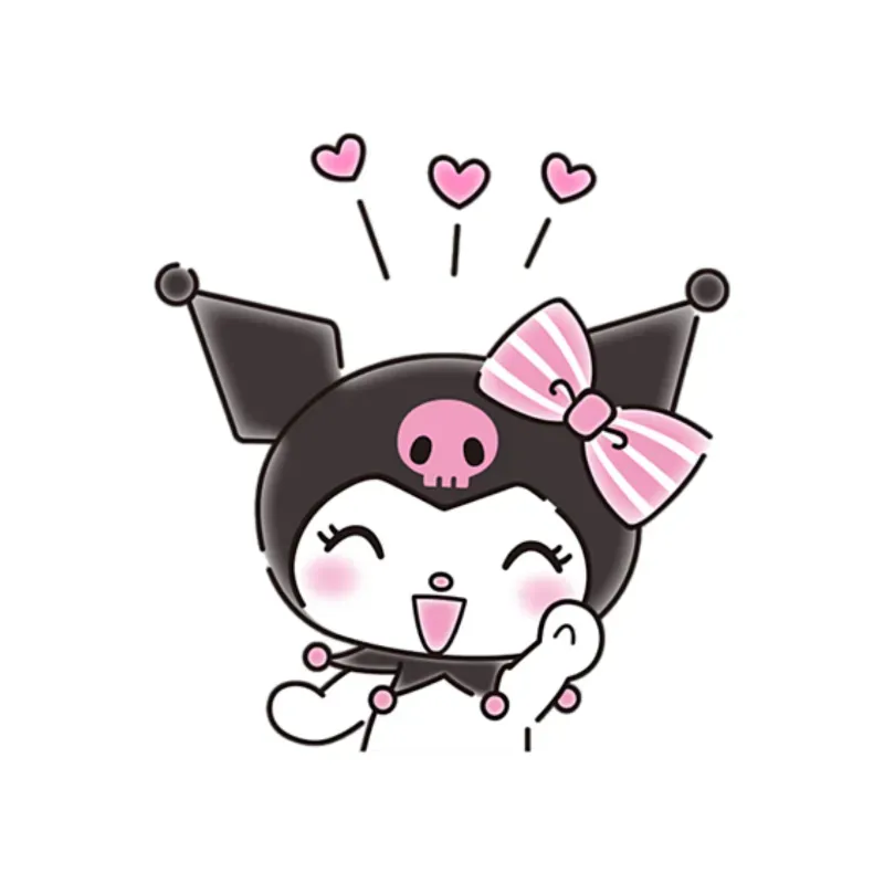 Hình ảnh Kuromi chibi 27