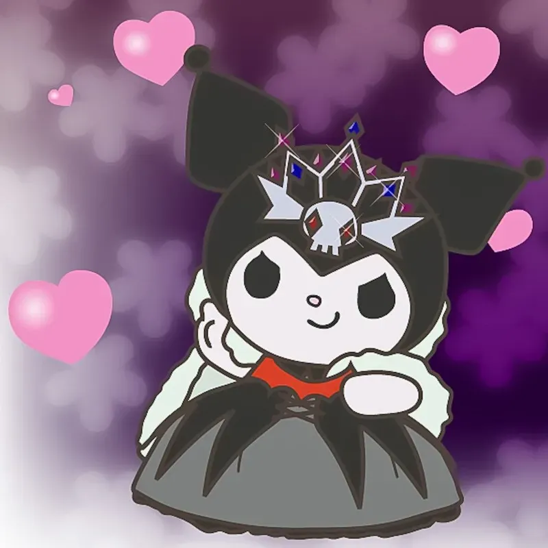 Hình ảnh Kuromi chibi 9