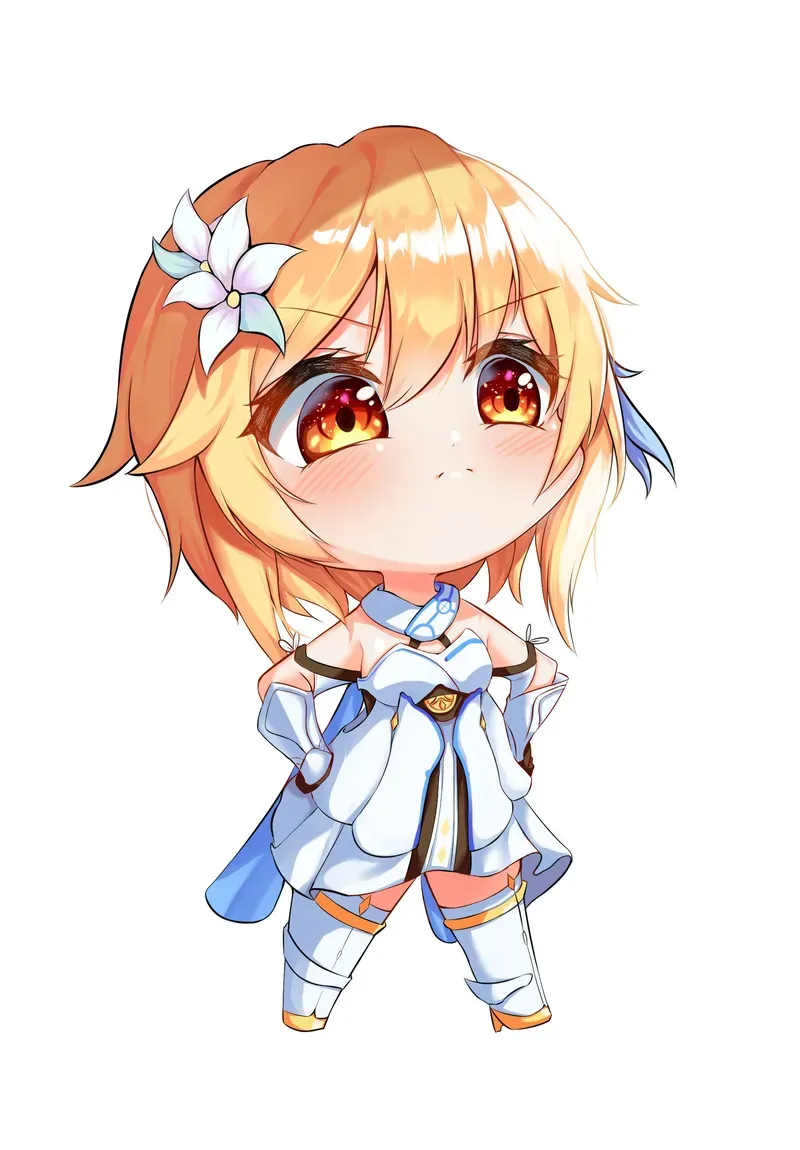 Hình ảnh Lumine chibi 1