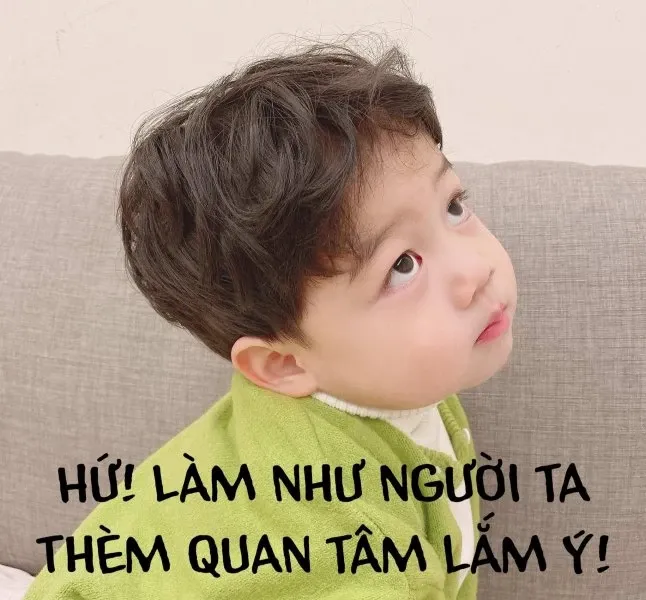 meme ảnh em bé cute 37