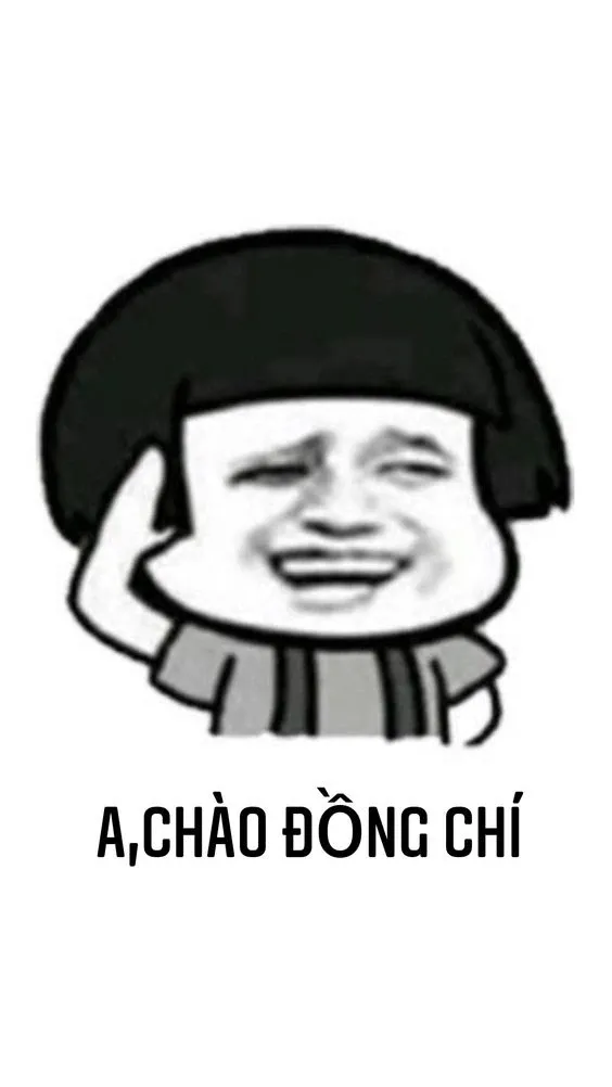 meme chào 2