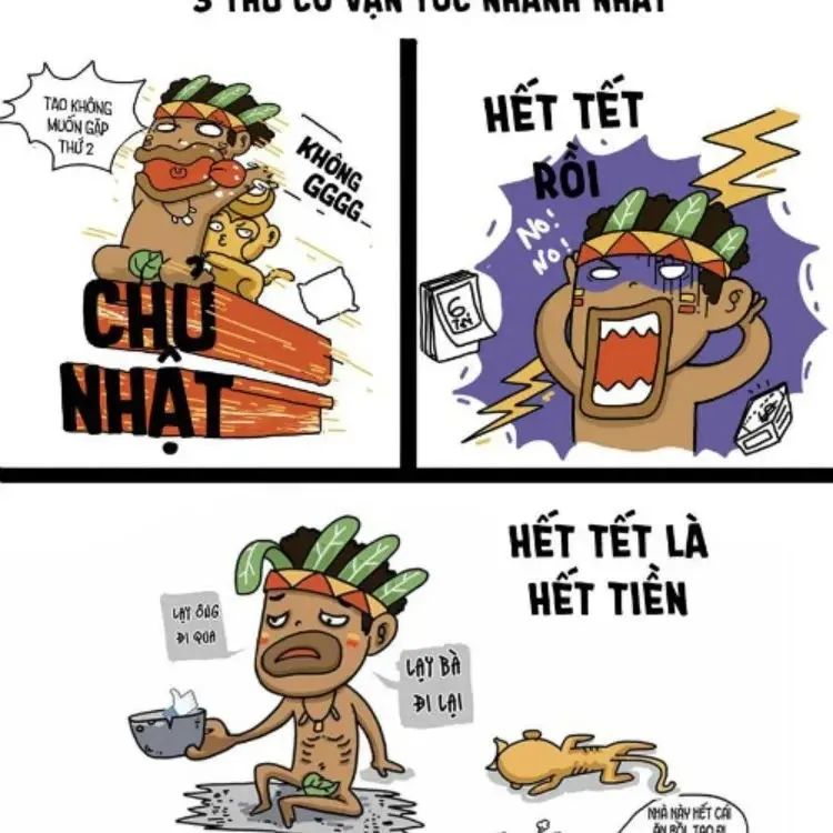 meme hết tiền 7