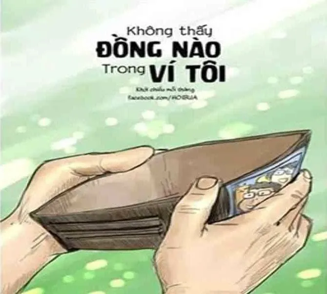 meme hết tiền 26