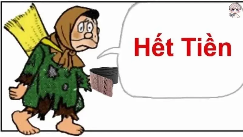 Tổng hợp ảnh meme hết tiền hài hước, vui nhộn không thể bỏ qua