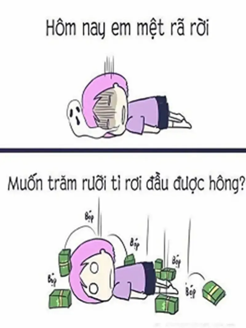 meme mệt mỏi 8