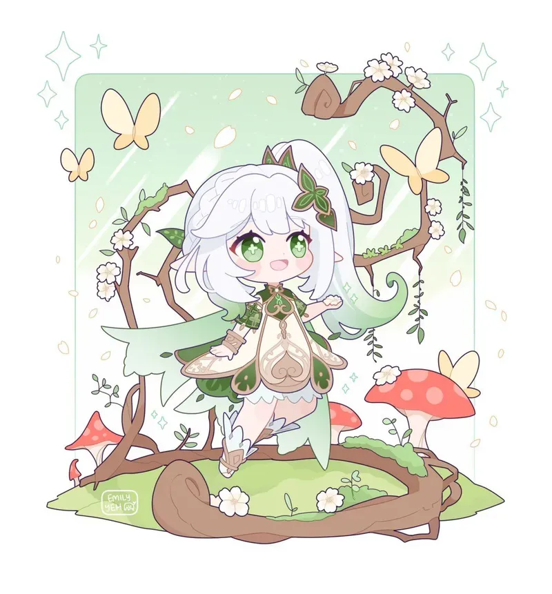 Hình ảnh Nahida chibi 11