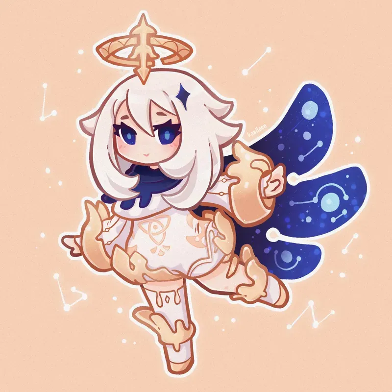 Hình ảnh Paimon chibi  22