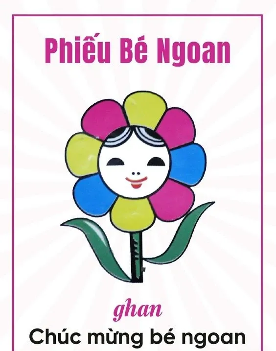 phiếu bé ngoan meme 21