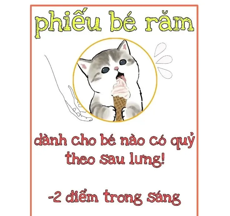 phiếu bé ngoan meme 41