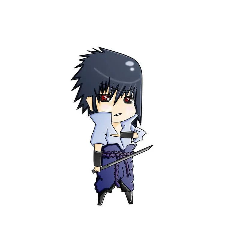 Hình ảnh Sasuke chibi 3