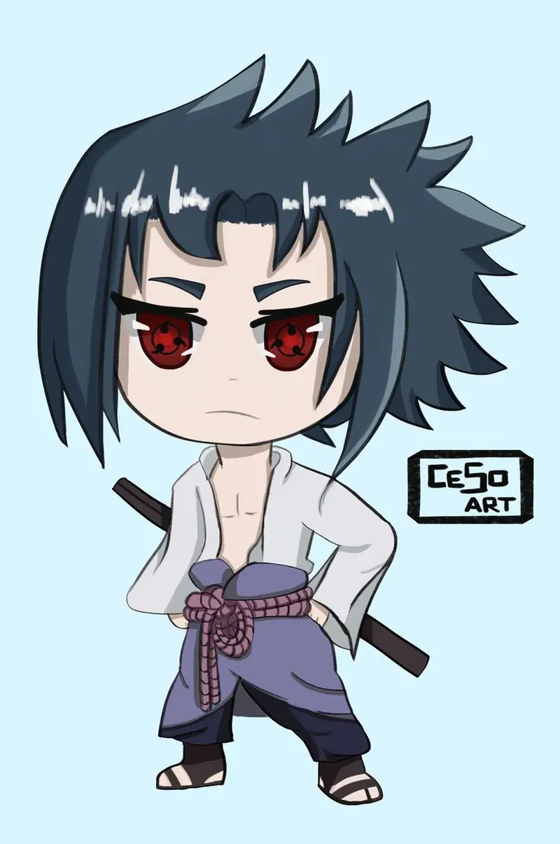 Hình ảnh Sasuke chibi 5