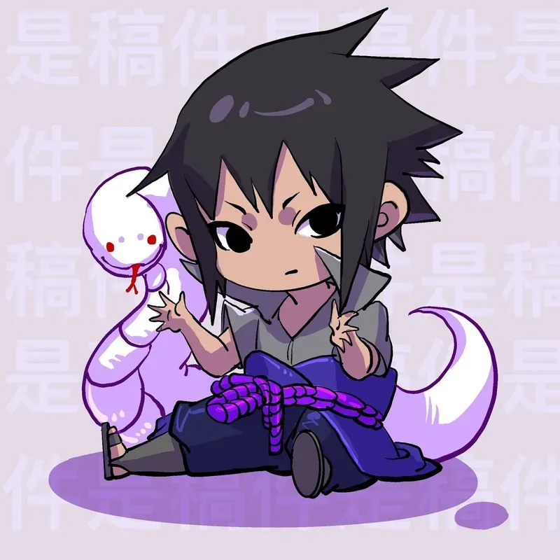 Hình ảnh Sasuke chibi 1