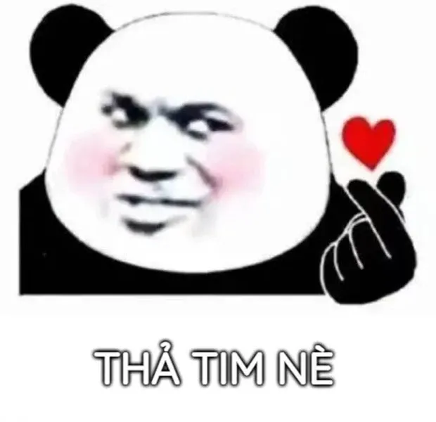 thả tim meme 42