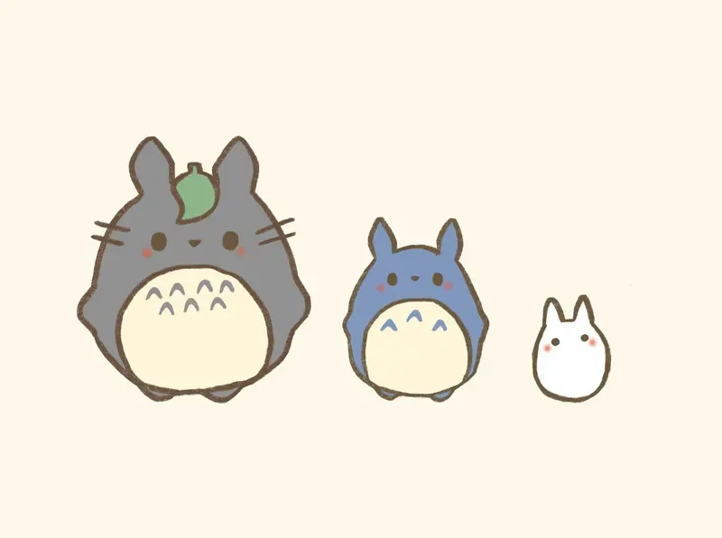 Hình ảnh Totoro chibi 16