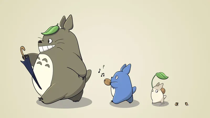 Hình ảnh Totoro chibi 19