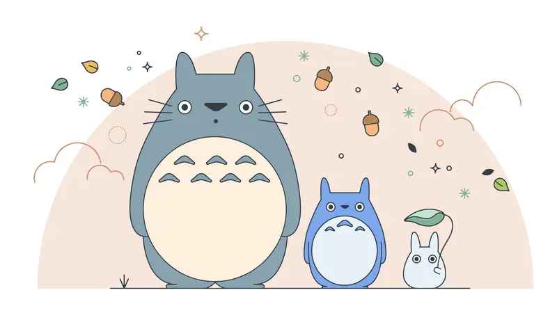 Hình ảnh Totoro chibi 15