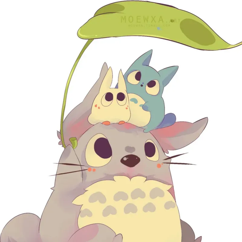 Hình ảnh Totoro chibi 24