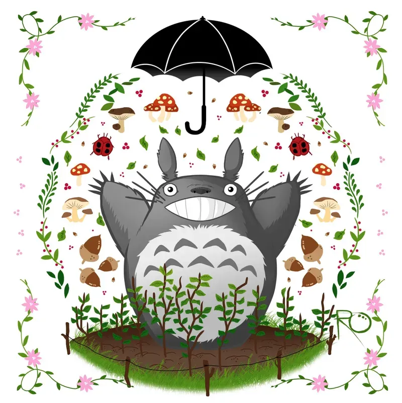 Hình ảnh Totoro chibi 8