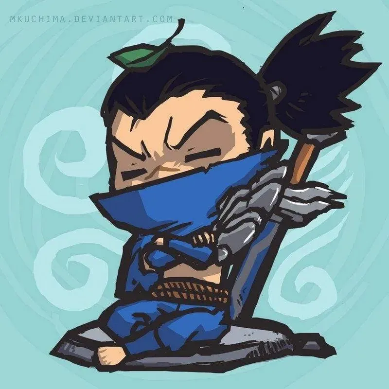 Hình ảnh Yasuo chibi  10