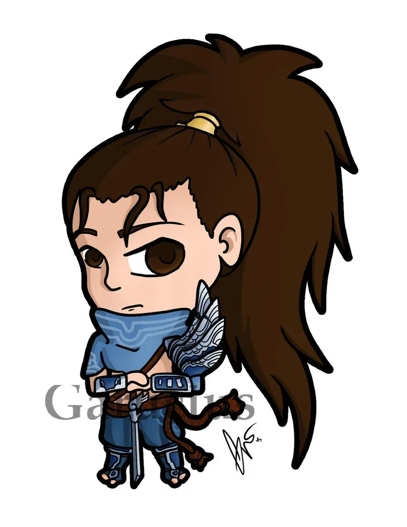 Hình ảnh Yasuo chibi  11