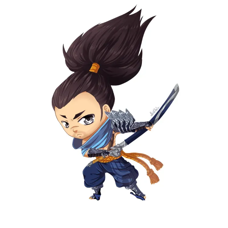 Hình ảnh Yasuo chibi  23