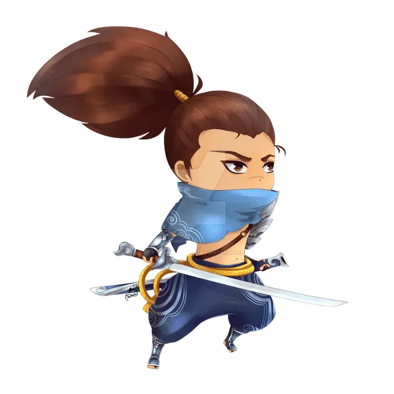 Hình ảnh Yasuo chibi  26