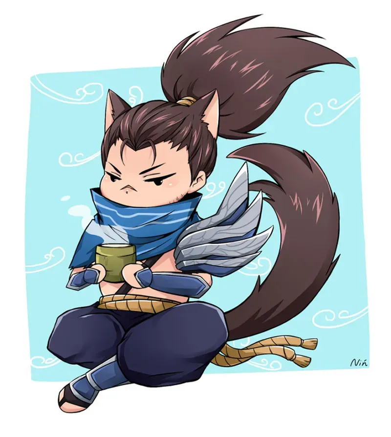 Hình ảnh Yasuo chibi  18