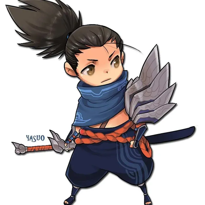 Hình ảnh Yasuo chibi  5