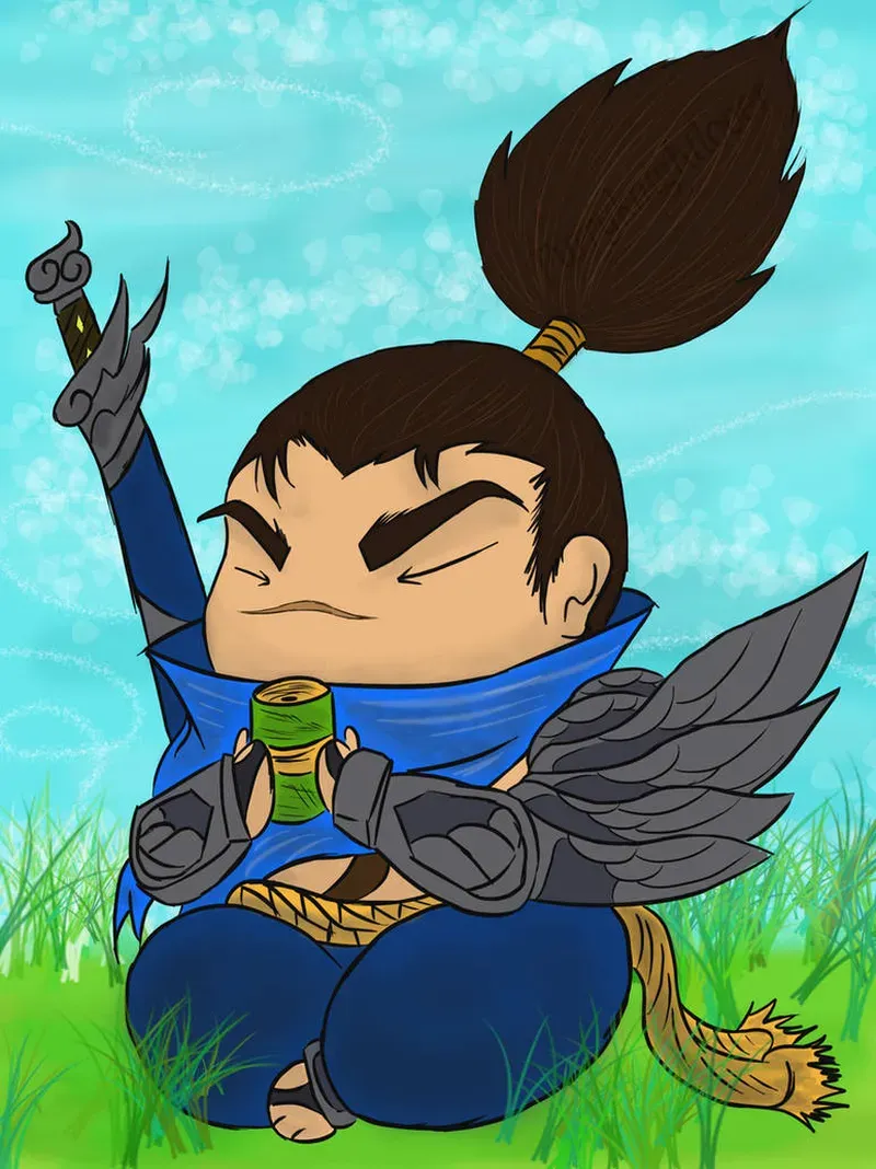 Hình ảnh Yasuo chibi  7