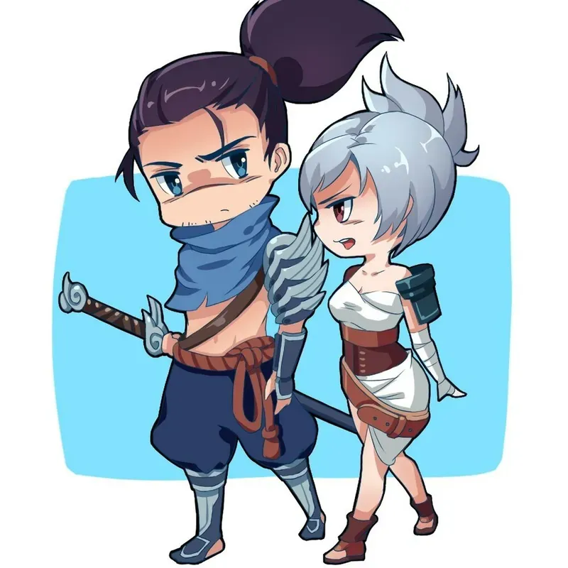 Hình ảnh Yasuo chibi  9