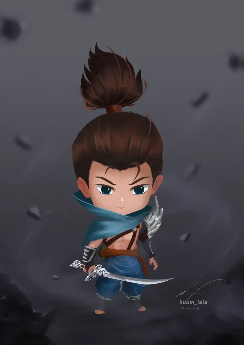 Hình ảnh Yasuo chibi  1