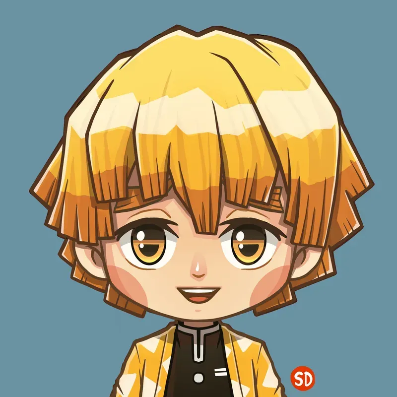 ảnh Zenitsu chibi 1