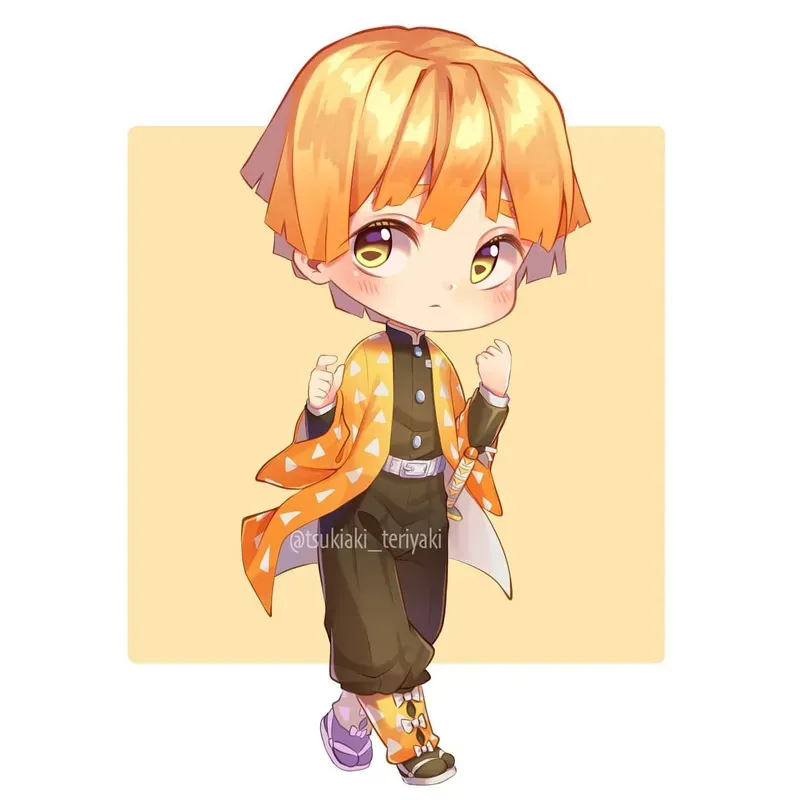 ảnh Zenitsu chibi 26