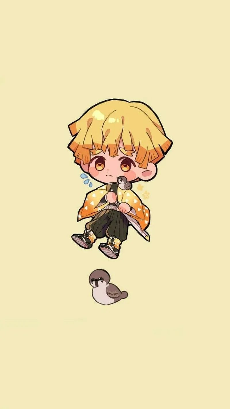 ảnh Zenitsu chibi 7