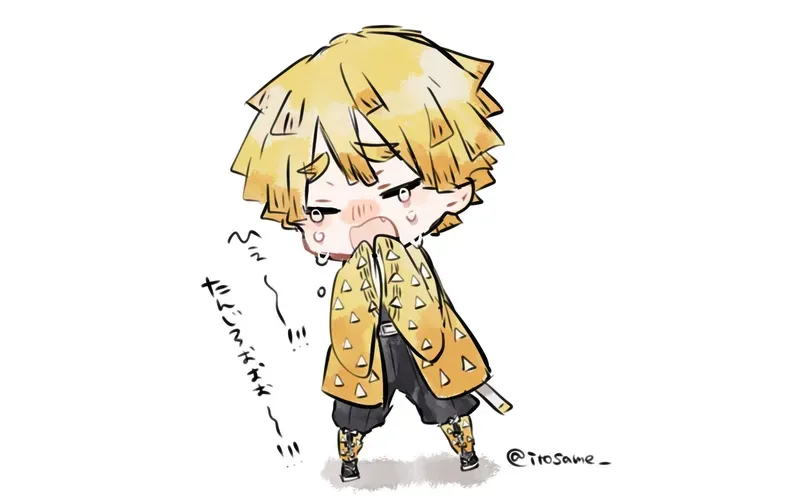 ảnh Zenitsu chibi 28