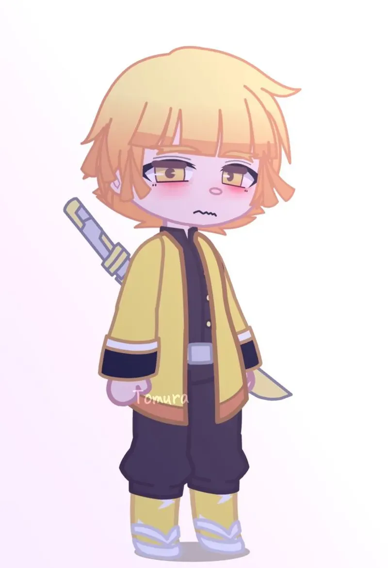 ảnh Zenitsu chibi 46