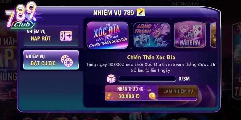 Đăng Ký Tài Khoản 789Club Nhận Ngay Thưởng Hoàn Cược 2