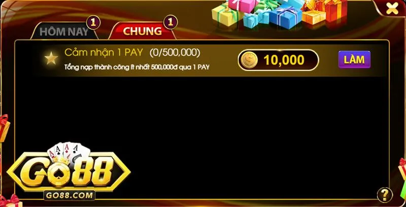 Những khuyến mãi siêu hấp dẫn có tại cổng game Go88 cho tân thủ 2