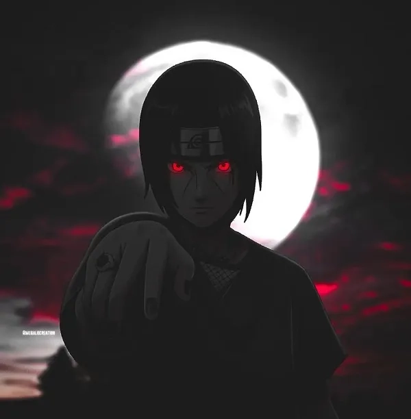 Hình xăm Sharingan Itachi độc lạ, phù hợp cho tín đồ Naruto