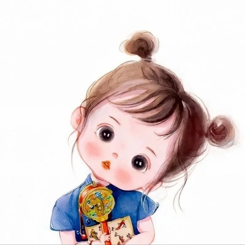 Ảnh chibi nam nữ với thiết kế đáng yêu