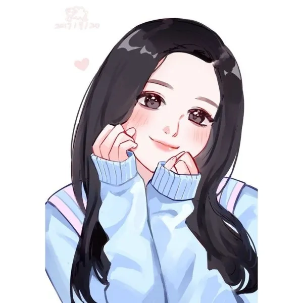 Thể hiện sự đáng yêu với avatar anime nữ cute chibi đặc biệt