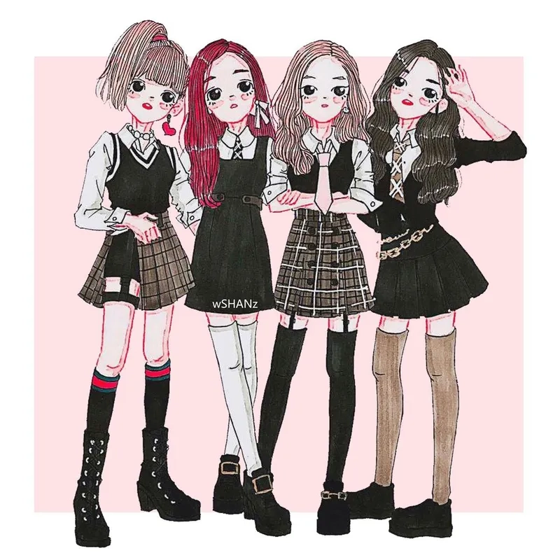 Khám phá bộ hình nền Rose và Lisa cực đẹp dành cho fan Blackpink