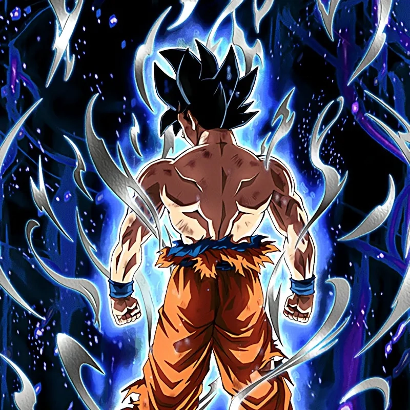 Trưng bày mô hình Goku vô cực đầy ấn tượng