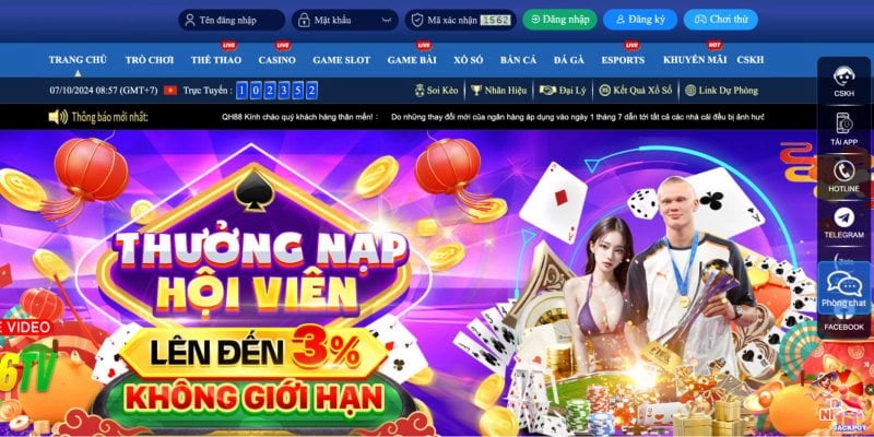 Các tình huống cần kết nối trực tiếp với QH88