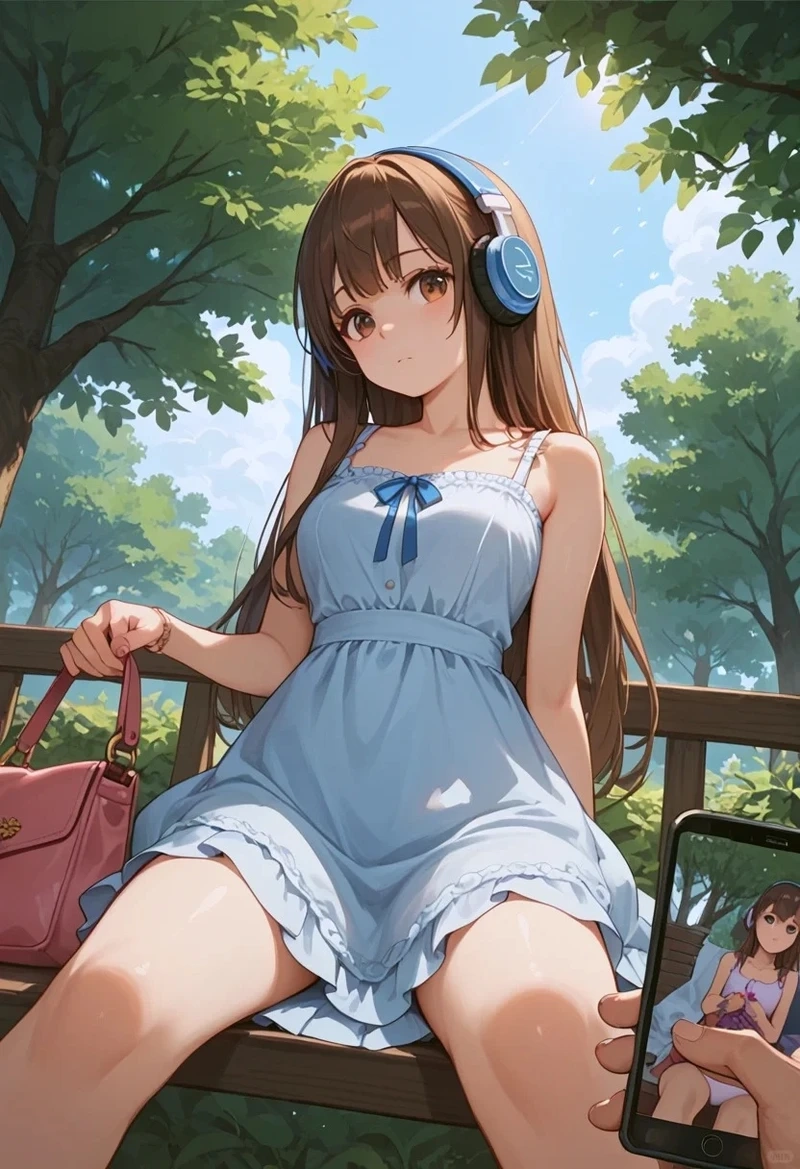 Hình nền anime girl HD chất lượng cao cho máy tính