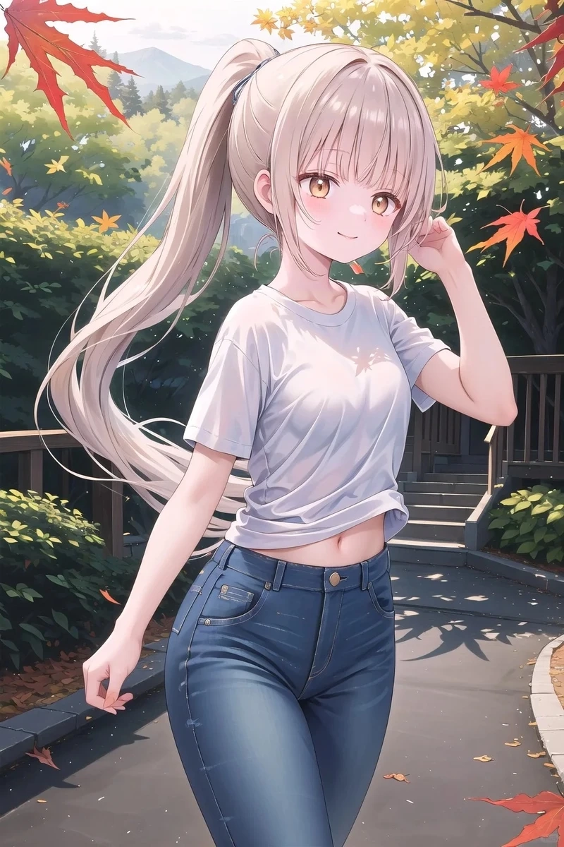 Ảnh anime girl buồn và hoa héo đầy tâm trạng