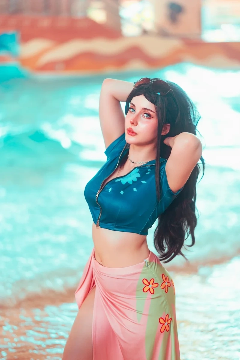 Wallpaper Nico Robin 4K đẹp tuyệt vời, chi tiết sắc nét đến từng điểm