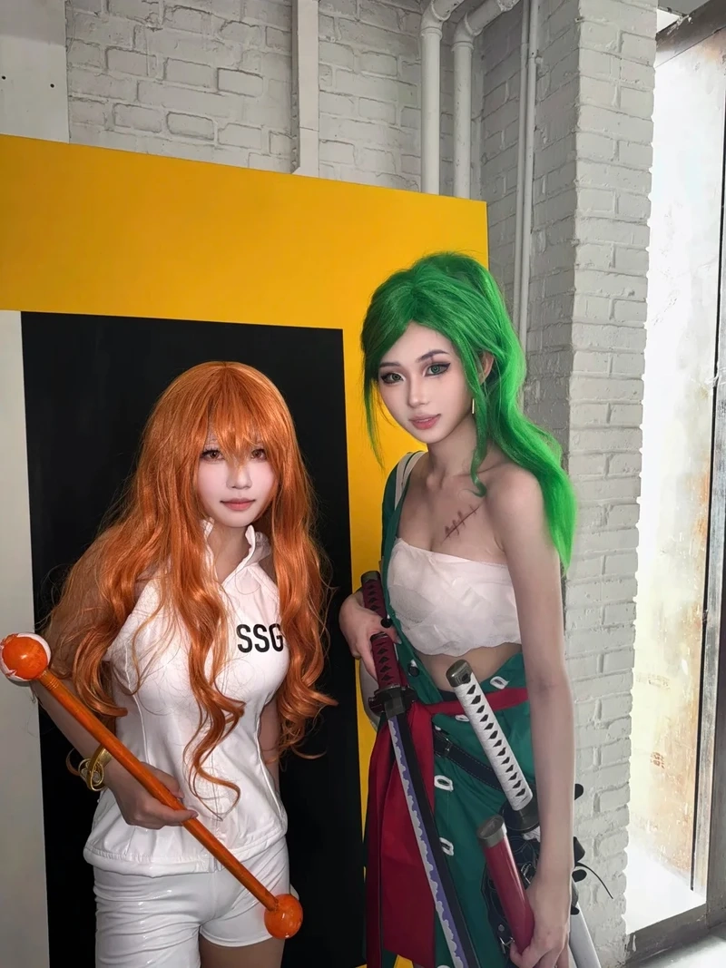 Carrot cosplay với tai thỏ cực dễ thương, mang đến sự tươi mới