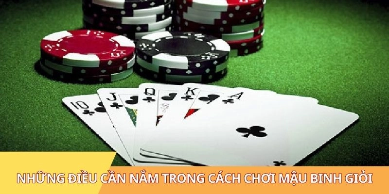 Những điều cần nắm trong cách chơi Mậu Binh giỏi